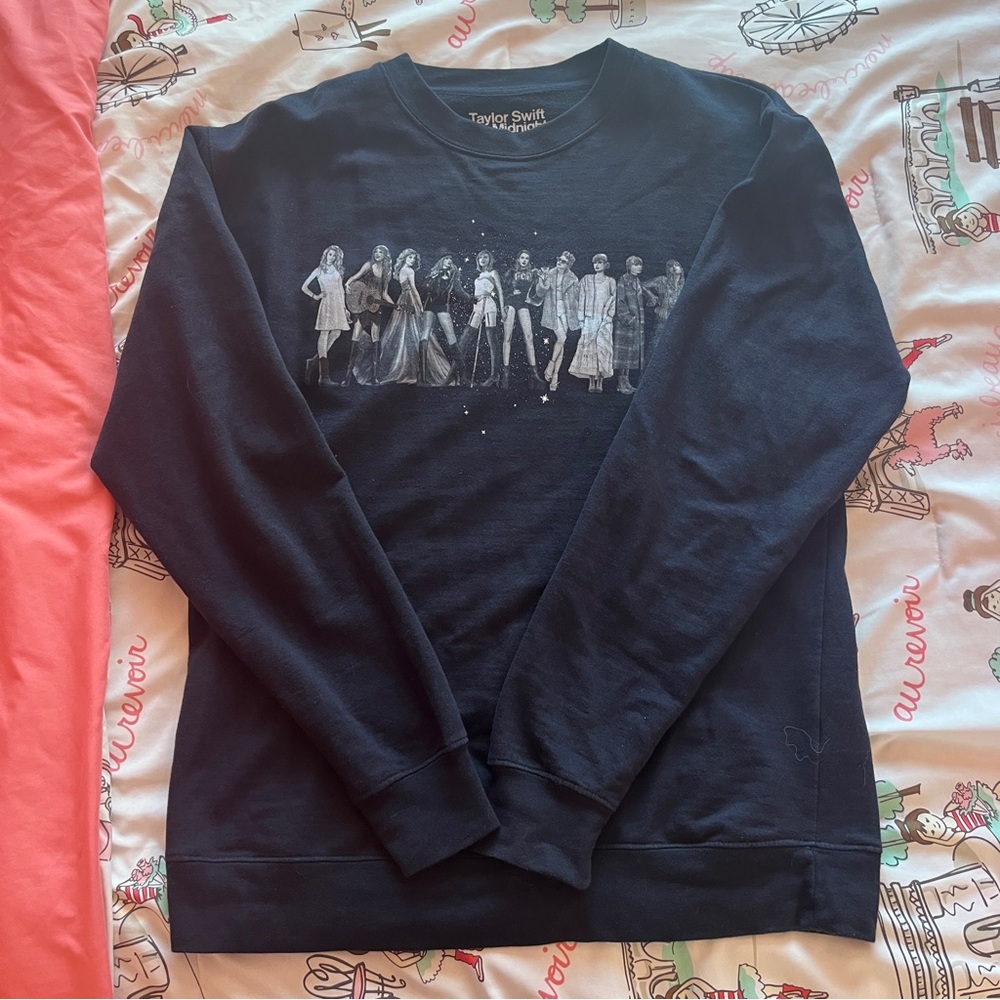 Taylor Swift Eras Midnights Blue Crewneck